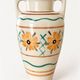Hand-painted amphora vase by Kupittaan Savi, Finland, 1940s–50s.