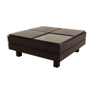 Table basse compartimentée