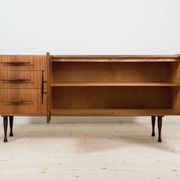 Marian Grabiński sideboard for Jarocin furniture factory, mid-century modern elegance, 1950s