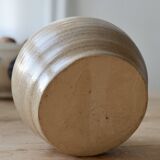 Small ceramic pottery vase handmade vintage rustic
