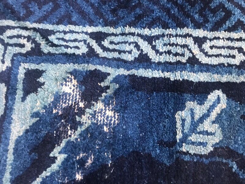 Tibetan handmade rug - 70x122 cm