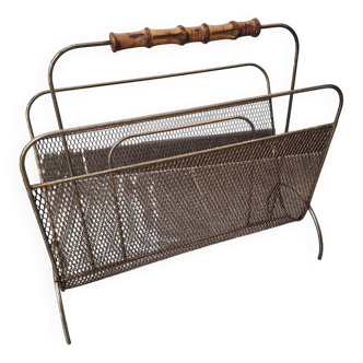 Metal magazine rack 1960