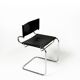 "Terrj" leather chair by Luigi Saccardo for Arrmet – Italy, 1970s