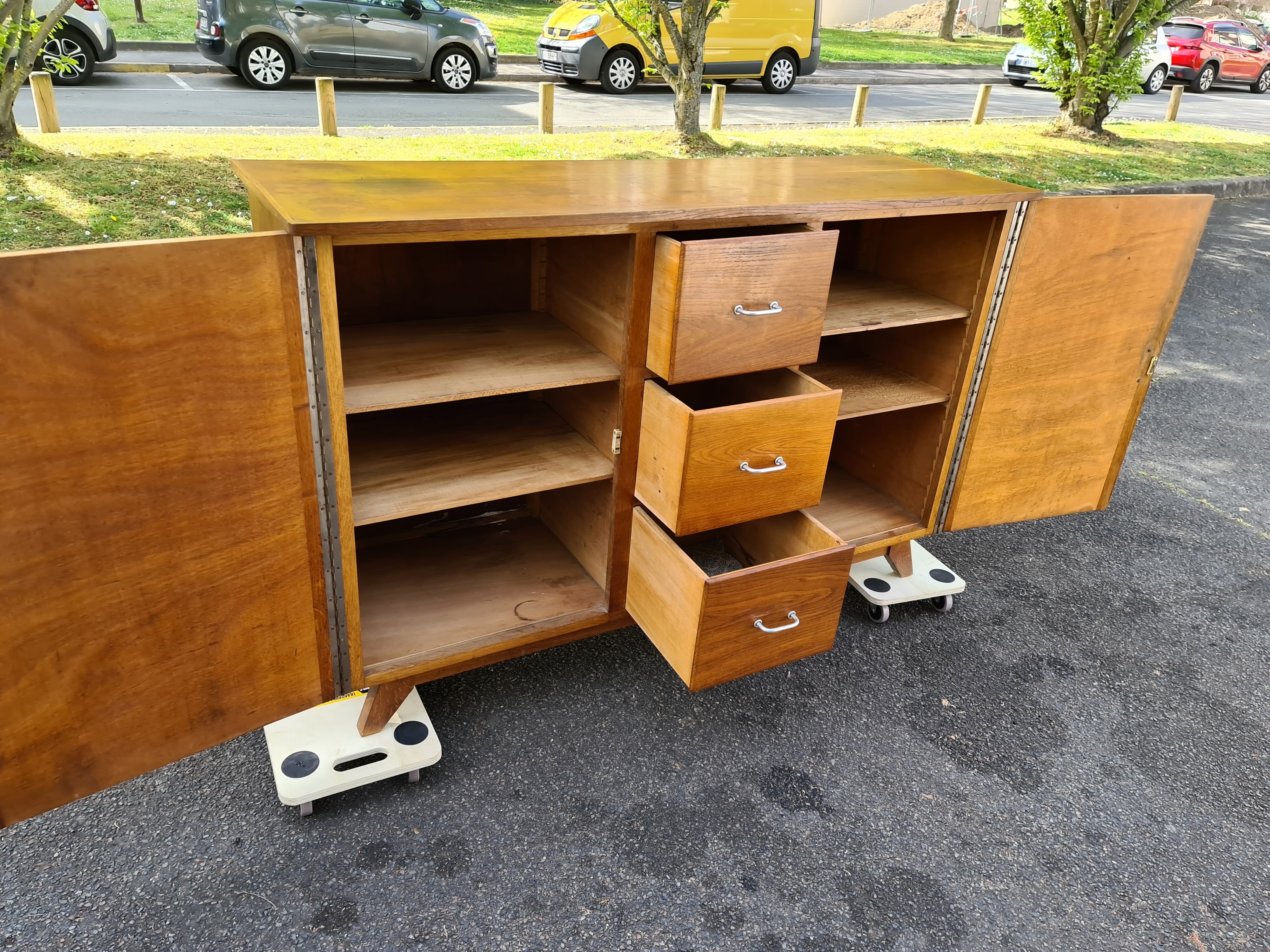 Buffet bahut vintage 1960 foot compass