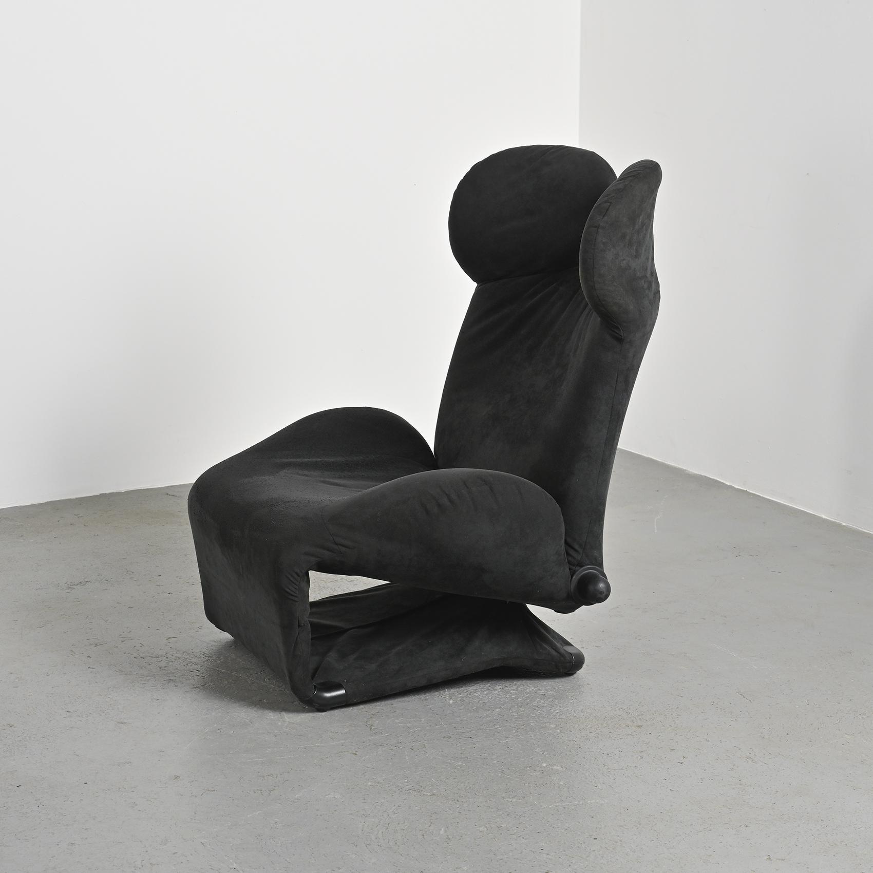 Modular armchair "Wink" by Toshiyuki Kita, Cassina edition, Italy, circa 1980