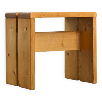 Tabouret en pin massif les Arcs