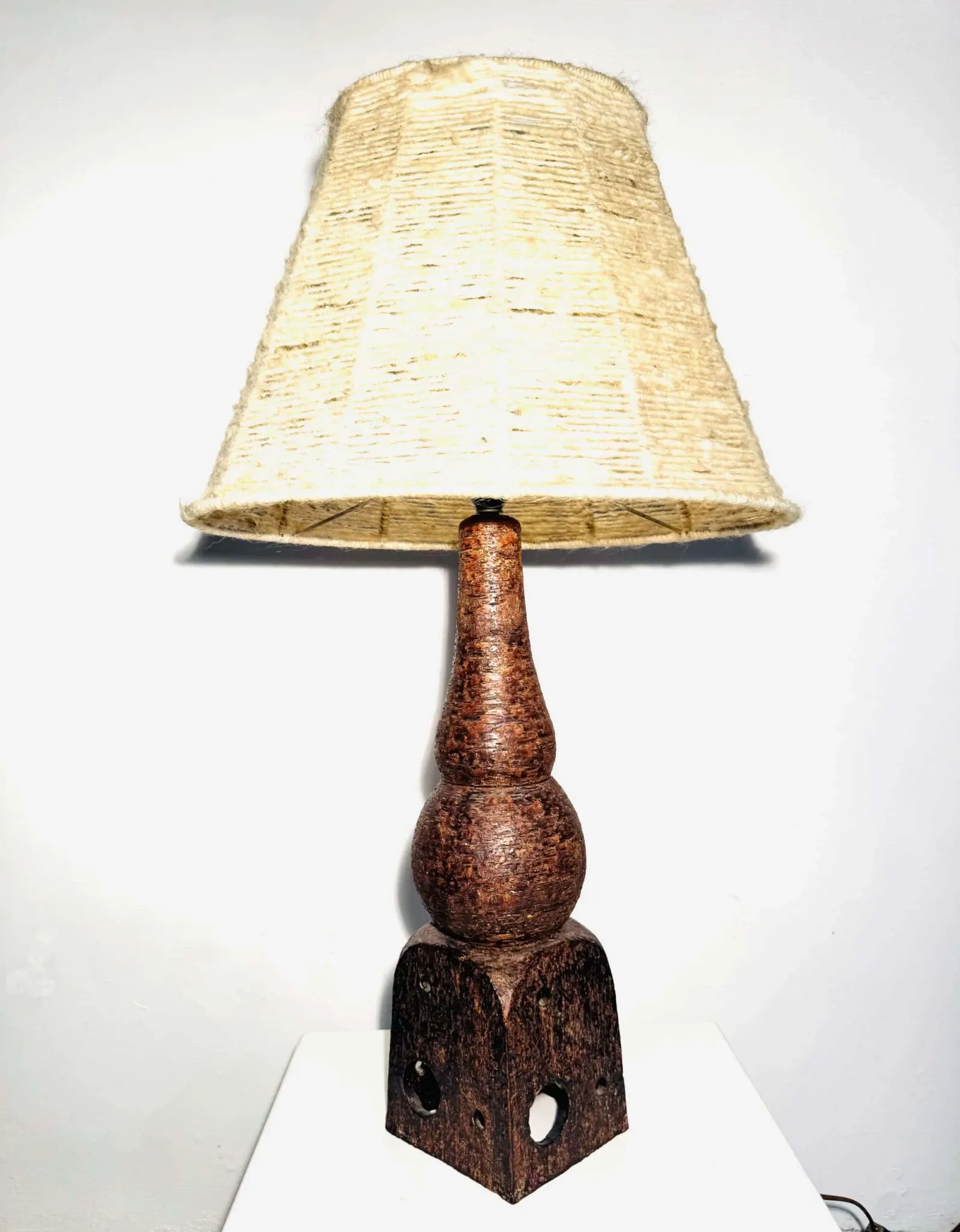 Stoneware Table Lamp By Pieter Groeneveldt, The Netherlands, Circa 1950S