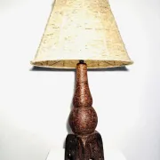 Lampe de table en grès par Pieter Groeneveldt, Pays-Bas, vers les années 1950.