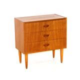 Scandinavian teak chest of drawers, Sweden, 1960