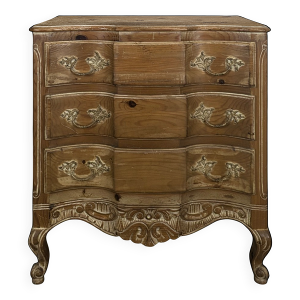 Commode de style Directoire en pin césuré