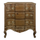 Commode de style Directoire en pin césuré