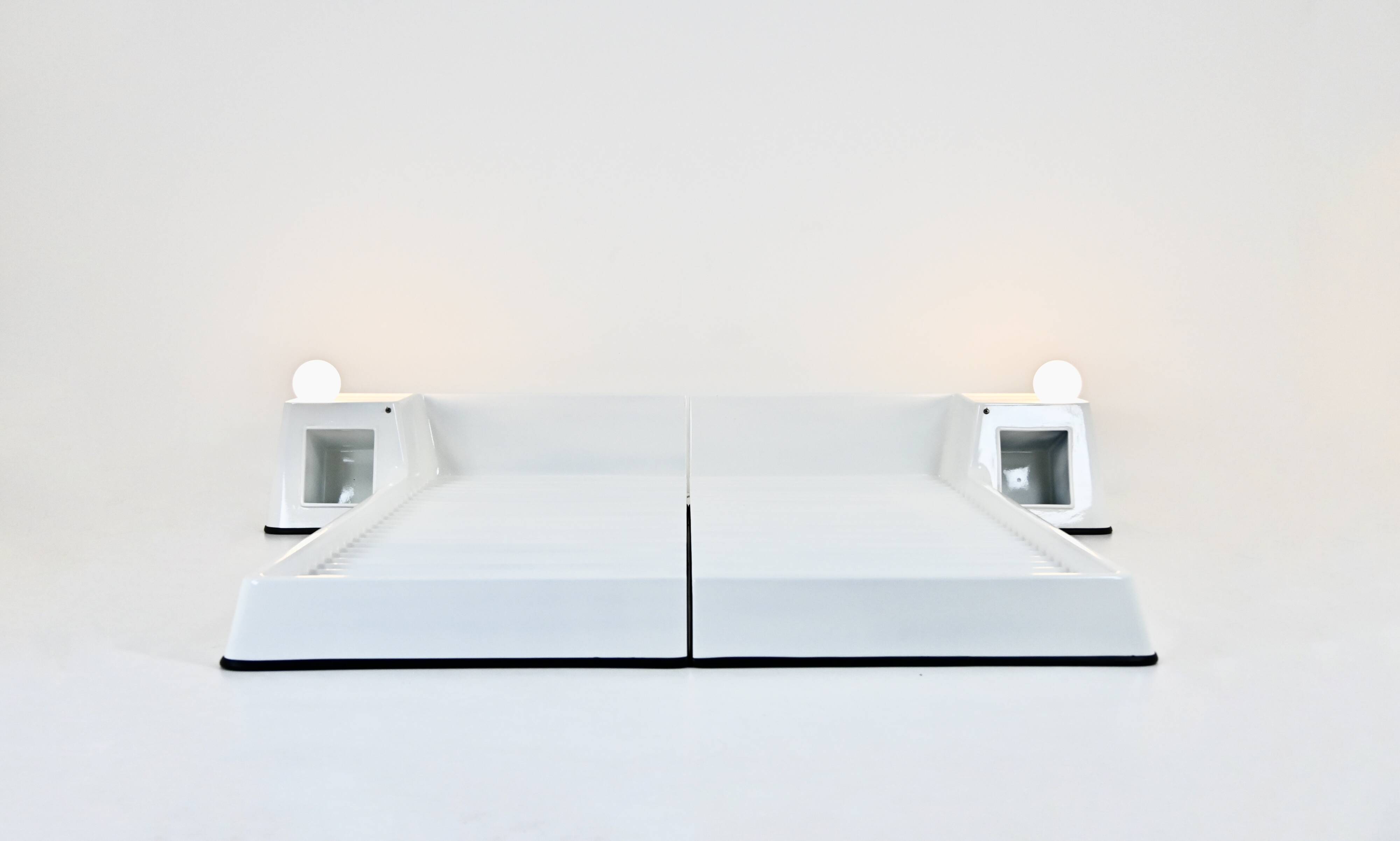 Bed by Marc Held for Prisunic, 1970s