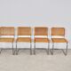 Dinning chairs B32 by Marcel Breuer