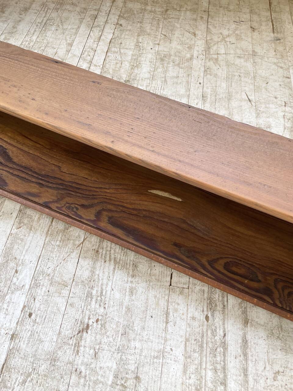 XL wooden wall storage