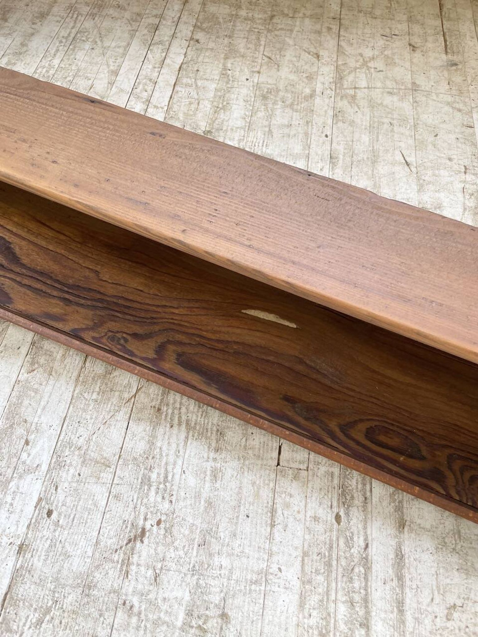 XL wooden wall storage