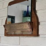 Vintage comb mirror
