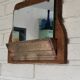 Vintage comb mirror