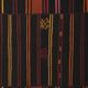 Vintage Turkish kilim, handwoven, 310x360 cm.