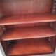 Antique Bibus bookcase in Louis XVI style with marble top