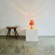 Model B-119/1 Pine Veneer Conical Table Lamp By Hans-Agne Jakobsson For Ab Markaryd, Sweden 1960S