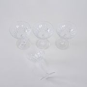 Set of four glasses, Danish design, 1970s, manufactured in Denmark