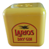 Vintage larios dry gin ice cubebox
