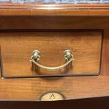 Wood and marble coffee table