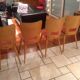 Suite de 4 chaises Baumann bistrot vintage