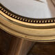 Old golden mirror