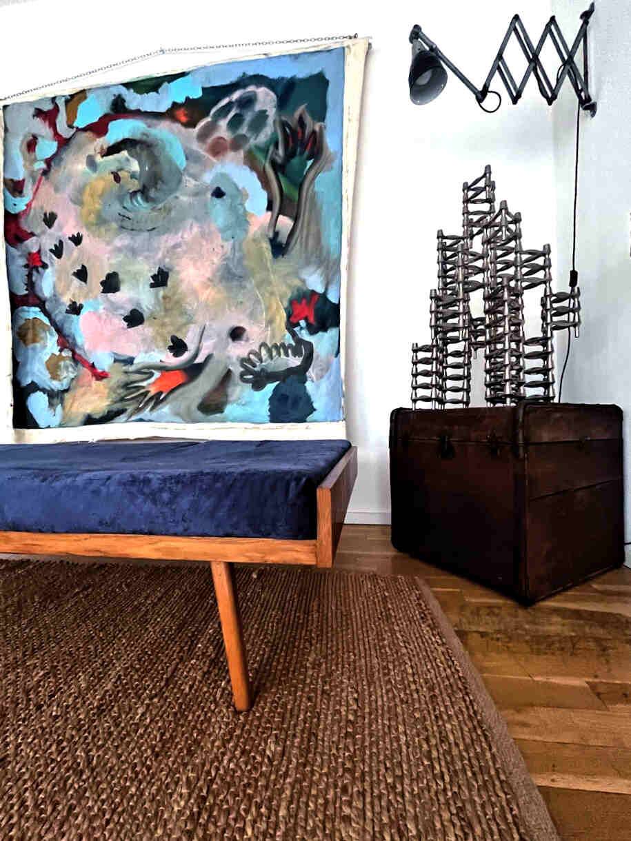 Restored mid-century daybed by ton – 1960s design classic