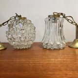 Set of 2 hanging lamp