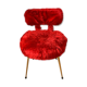 Red Pelfran mould chair - 1970