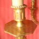 solid bronze chandelier with 5 light arms