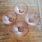 Set of 4 bowls arcopal model rosaline