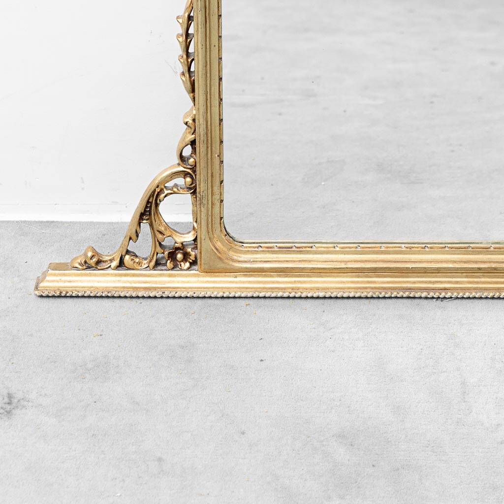Vintage carved wood and gold leaf mirror – Louis XV style 120x5x135