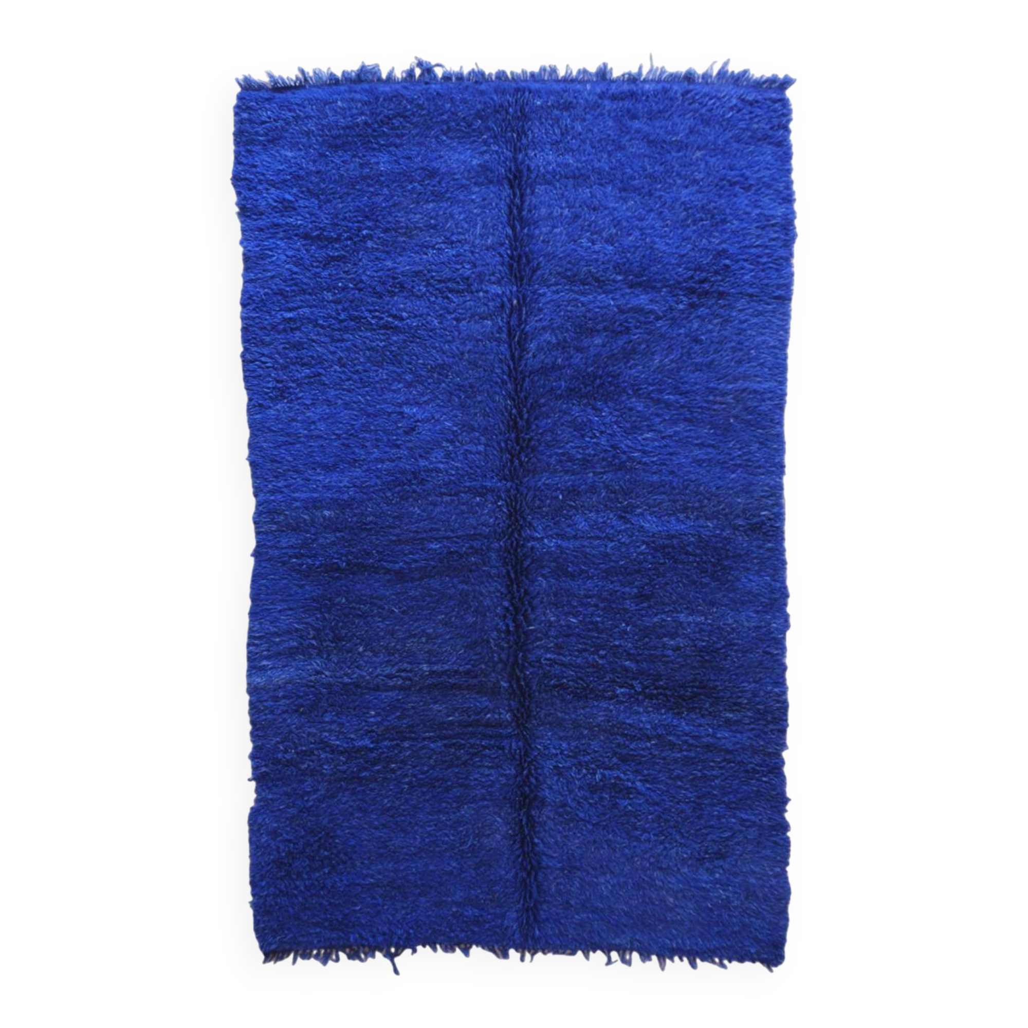 Vintage Majorelle Blue Rug - 336 x 203 cm