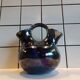 Vase double bouquetière rambervillers en grès flammé