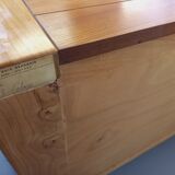 Vintage Maison Regain sideboard in solid elm from the 70s