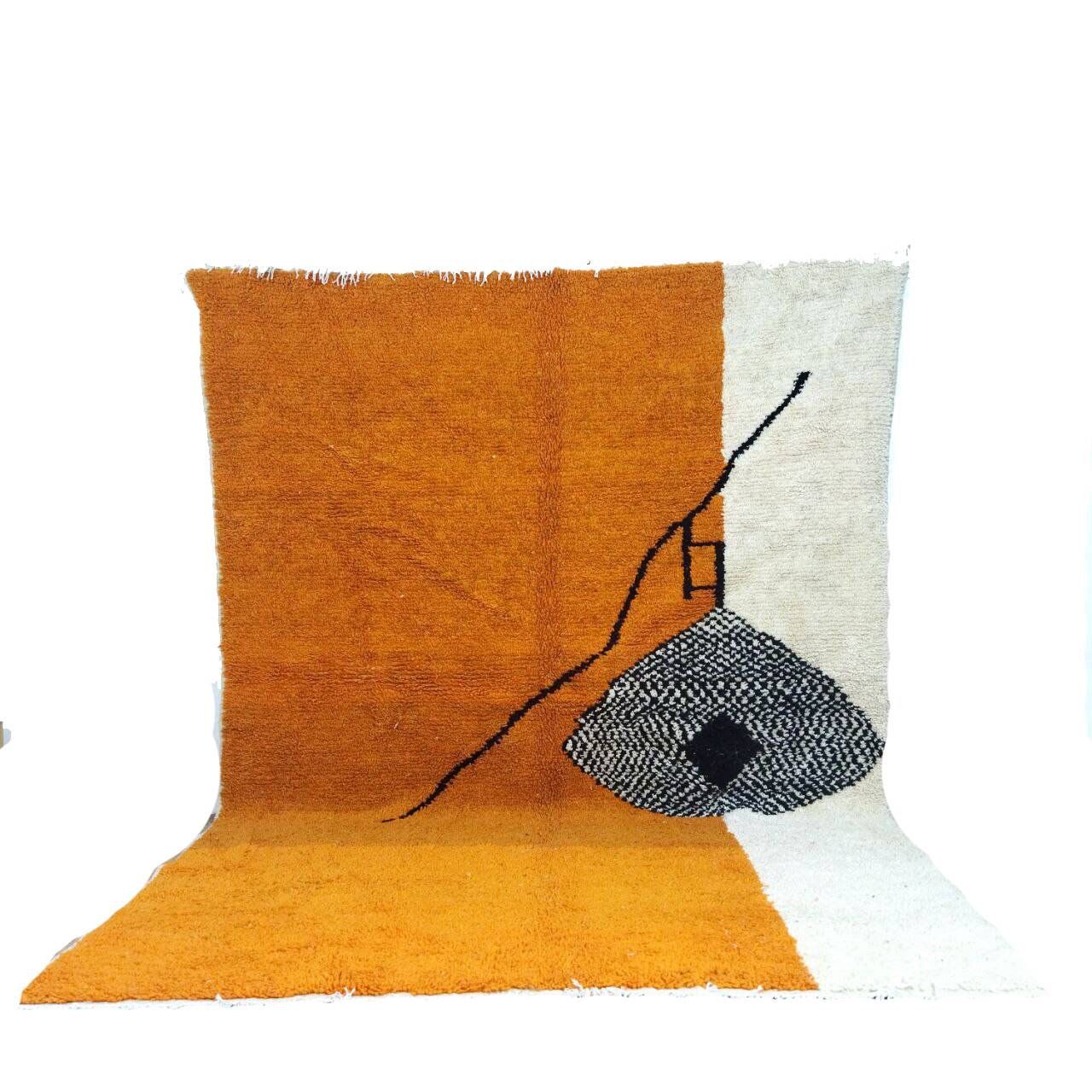 Handmade Moroccan Berber rug 313 x 215 cm