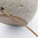 Grande lampe boule grès signée Baudat