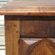 Louis XIII oak bank safe