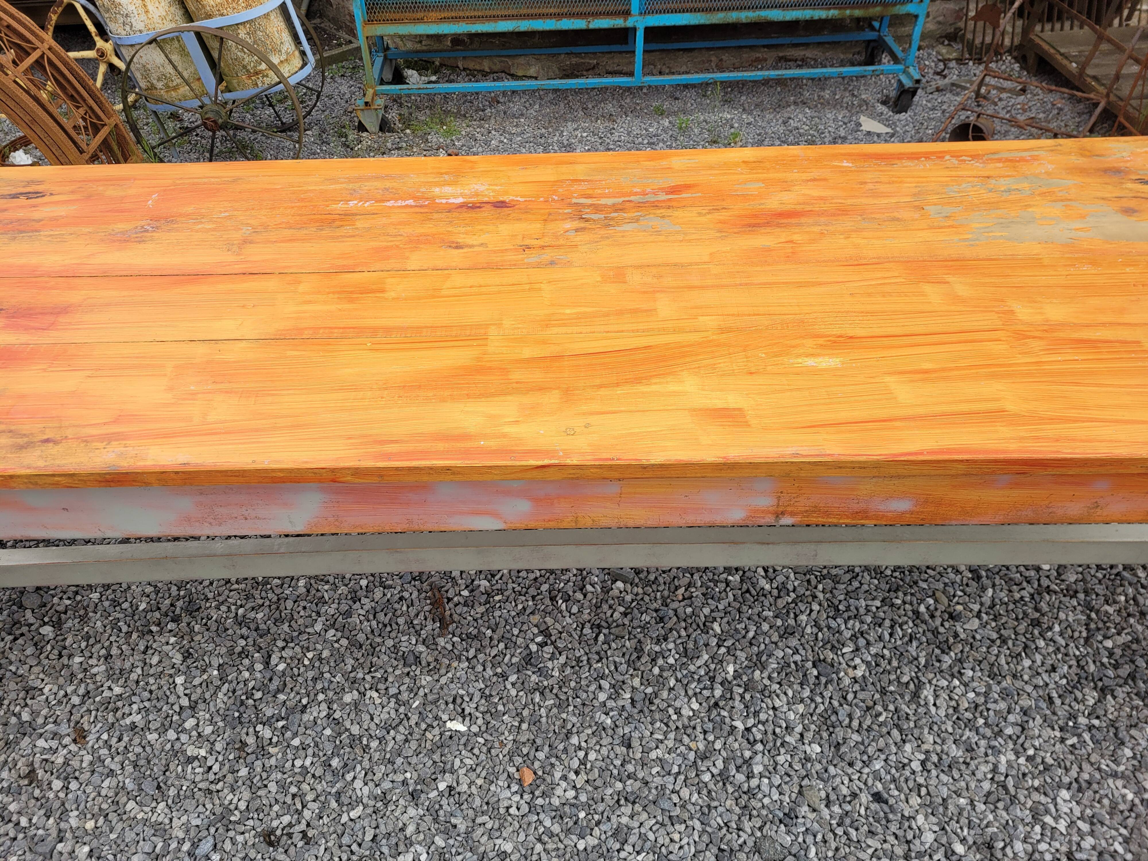 Farmhouse table 256cms long