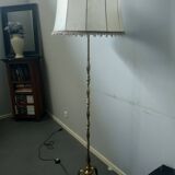 Brass floor lamp