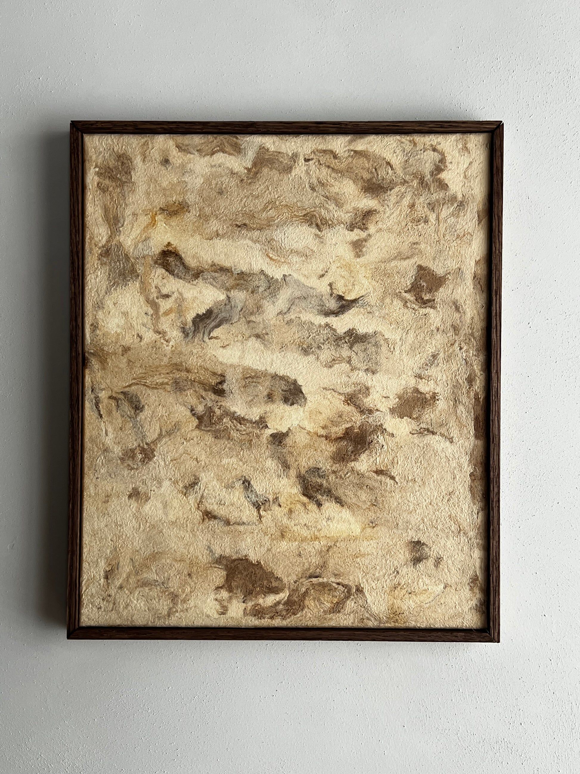 Artwork made of bark paper