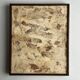 Artwork made of bark paper