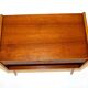 Scandinavian bedside table in teak and oak, Sweden, 1960.