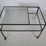 Herbert hirche design serving cart 1950s bauhaus