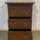 English mahogany chest of drawers from the 1950s.