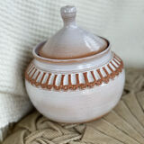 Glazed stoneware bonbonnière