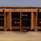 Large Cherrywood Sideboard, Restoration Style – Mid-19th Century